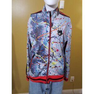 Royal 7even Paint Splotch Full Zip Hoodie M